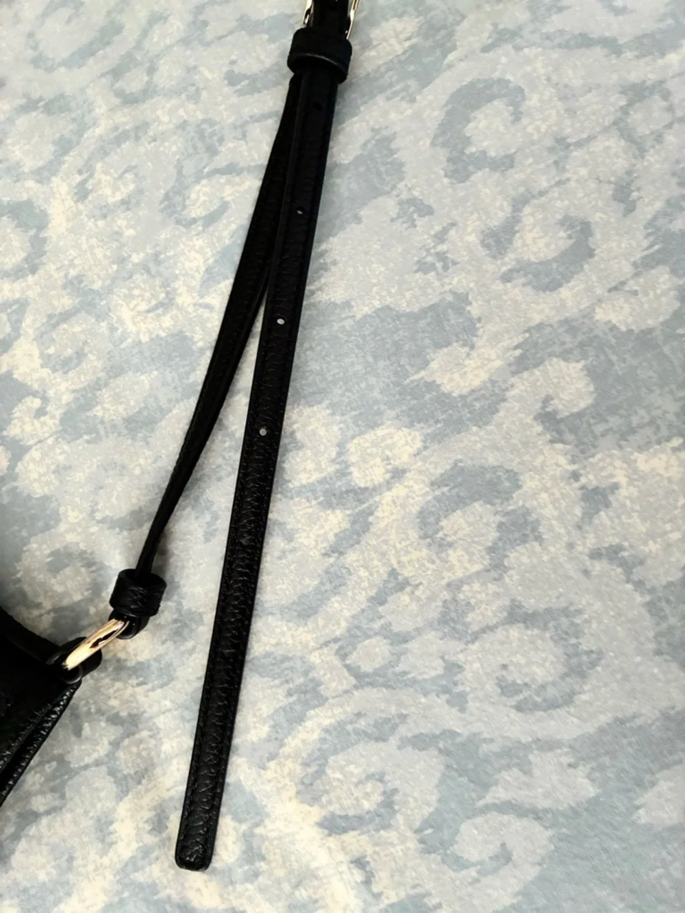 kate spade Black Pebbled Leather Crossbody Pocket Bag - Picture 5 of 5